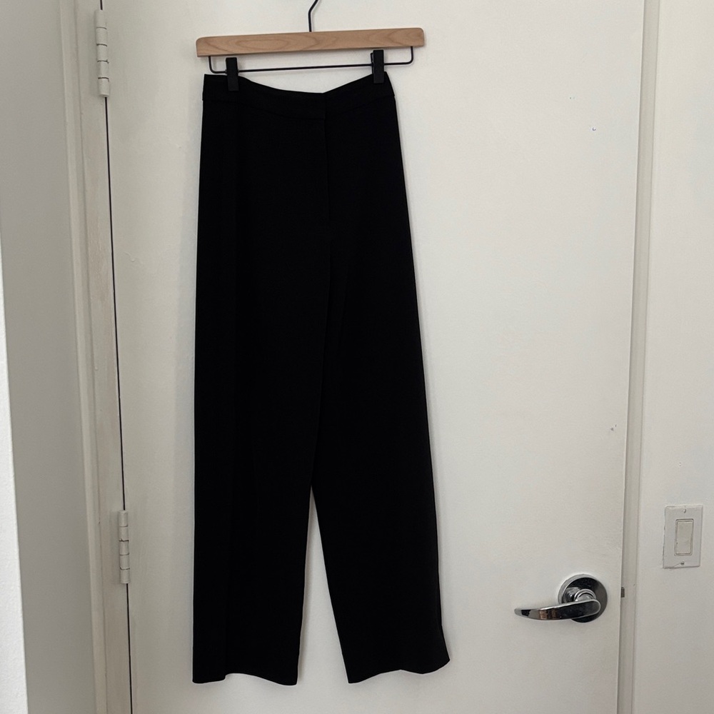 H&M Black Straight-leg Pants